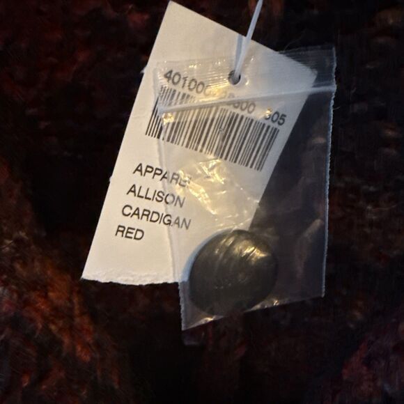 Chico's Womens Wool Blend Cardigan Duster Sweater Size 3‎ Large Buttons Pockets - Picture 5 of 9